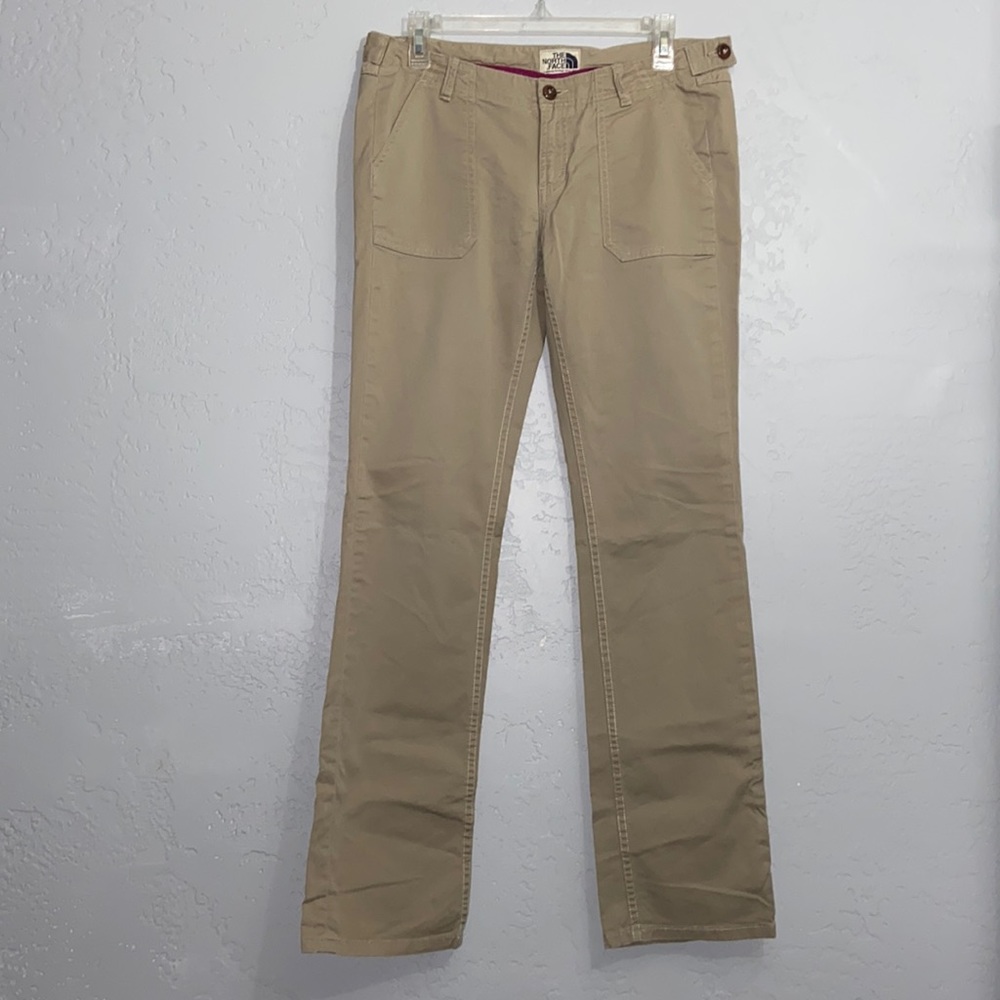 The North Face Chino Khakis Pants Flat Front Size 8